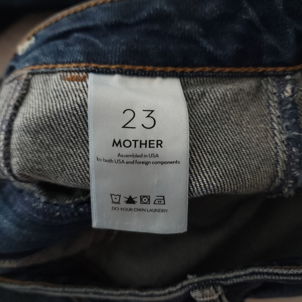 Mother Superior The Private Zip Pocket Ankle Jeans in Mile High - Picture 5 of 10